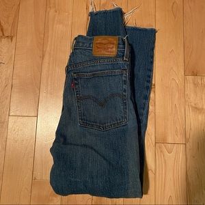 Levi high-waisted wedgie fit jeans